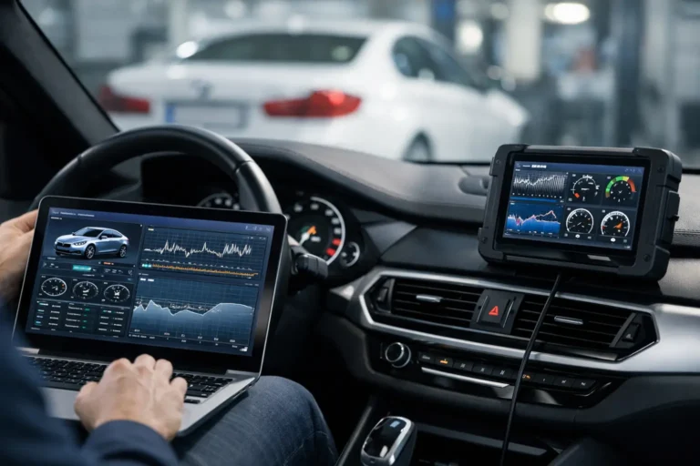 Analiza live data BMW – co mówi auto