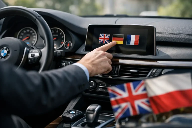 Jak zmienić język w BMW z importu