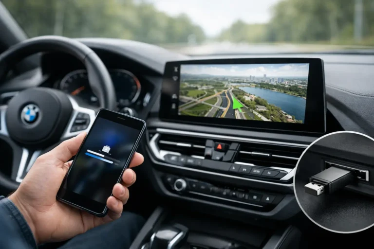 Jak zaktualizować mapy BMW online bez błędów
